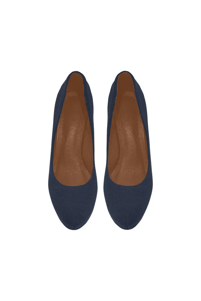 Blue Women's High Heels