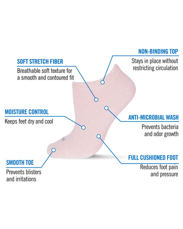 Cushioned Ankle Diabetic Socks by Me Moí - 2 Pairs