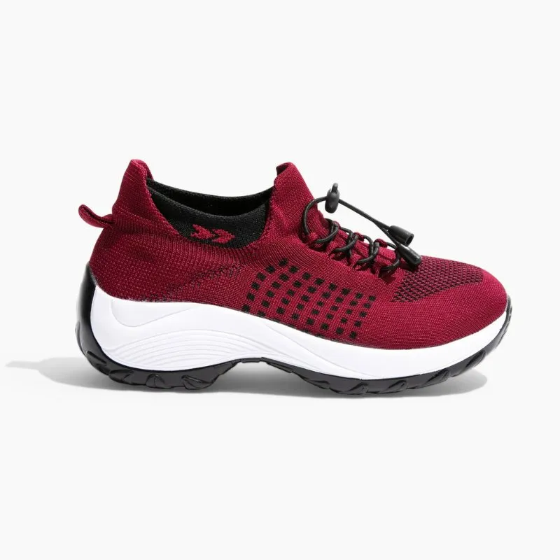 Ortho Stretch Cushion Shoes - Red