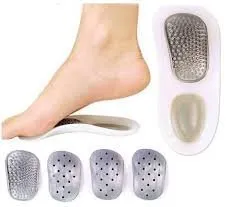 THESE ORTHOTICS FEATURE CUSTOM INSERTS INCLUDING ONE FOR REFLEXOLOGY