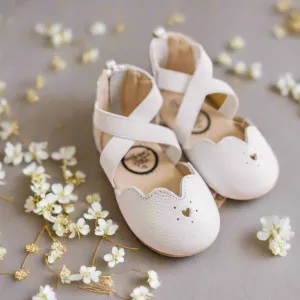 White Sophia Sandal